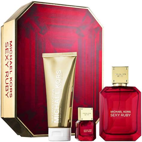 michael kors sexy ruby gift set|Michael Kors Sexy Ruby .